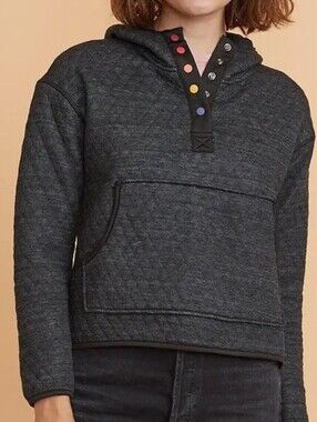 Marine Layer Quilted Pullover Hoodie